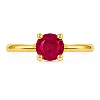 Anello GPG Donna in Oro Rubino 1.06 Ct GPGGOLDANFISSO18 - GPGGOLDANFISSO18